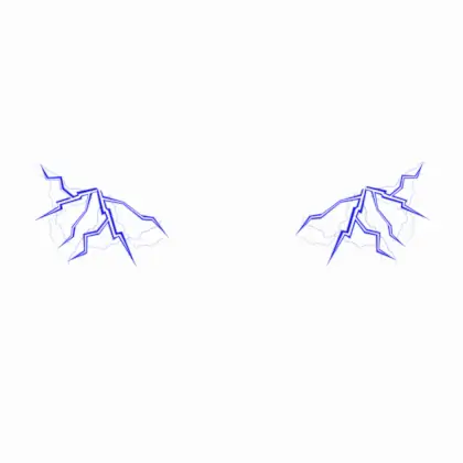 Lightning Wings (Blue)