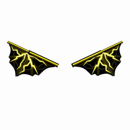 Lightning Wings (Solid Yellow)