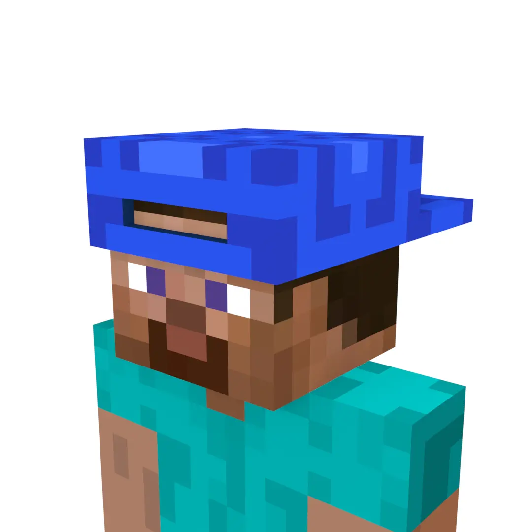 Snapback Hat (Blue)