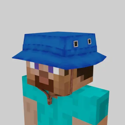 Blue Bucket Hat